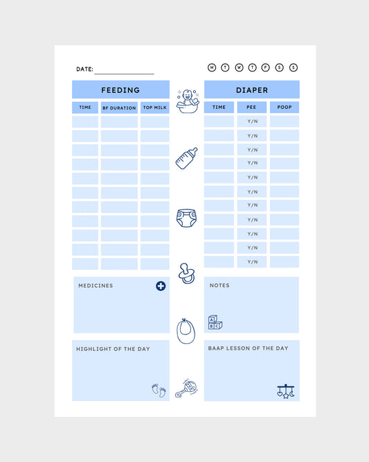 Daily Diary (Blue) image 3